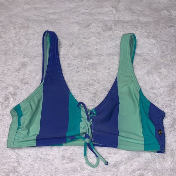 La Vie En Rose Other - La vi be rose stripped bikini top